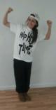 Camiseta Hip Hop Time - Blanca 6 (106-116cm)